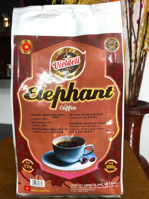 ELEPHANT ROASTED COFFEE BEANS